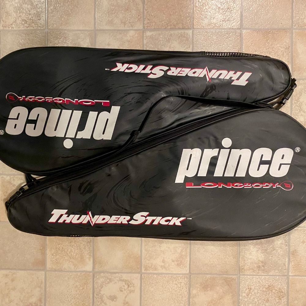 Two Prince Long-Body Tennis Racquet Bags (+2 Head Racquets) - Picture 8 of 8